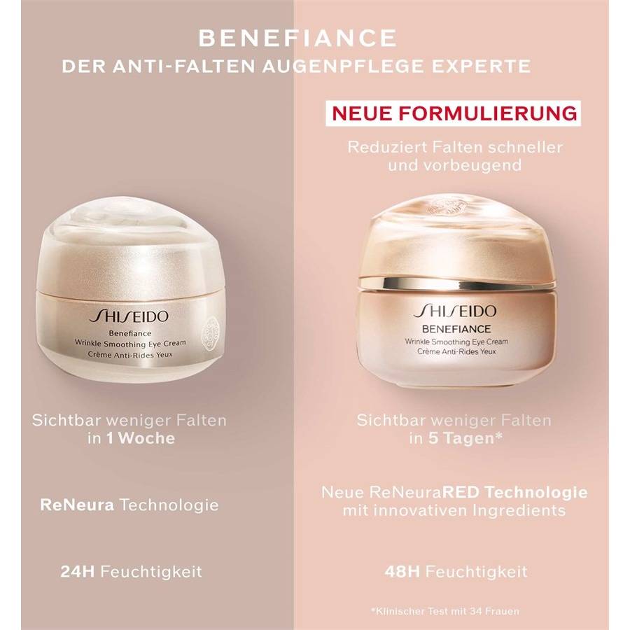 Shiseido Benefiance Bis zu 55% Rabatt