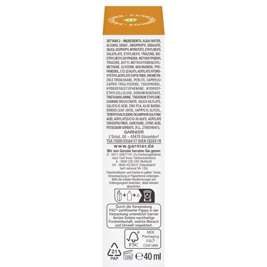 GARNIER Ambre Solaire Begrenzte Freigabe