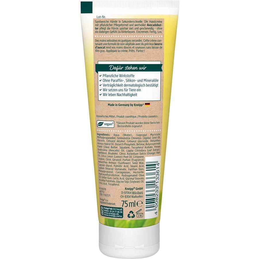 Kneipp Kosmetik Begrenzte Freigabe