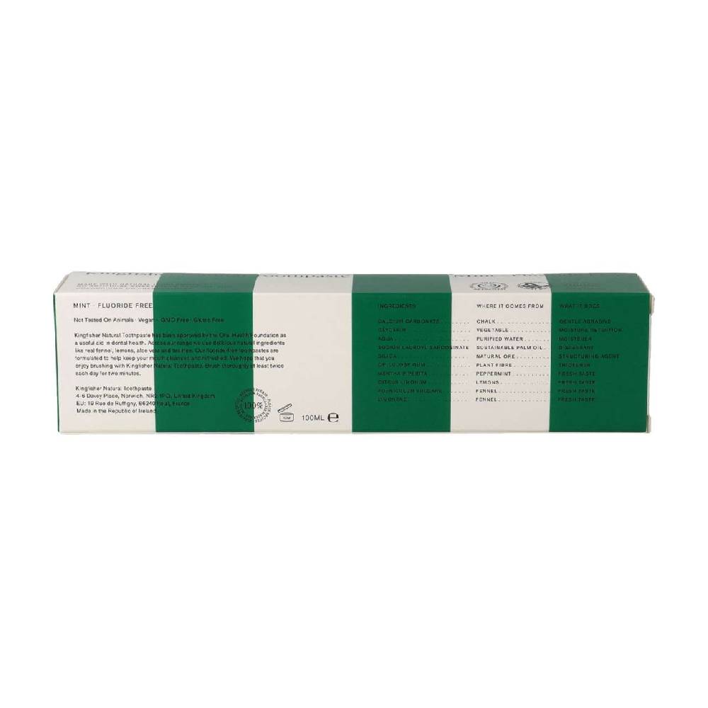 kingfisher Kingfisher Natural Toothpaste Mint Zeitbegrenzte Promotion