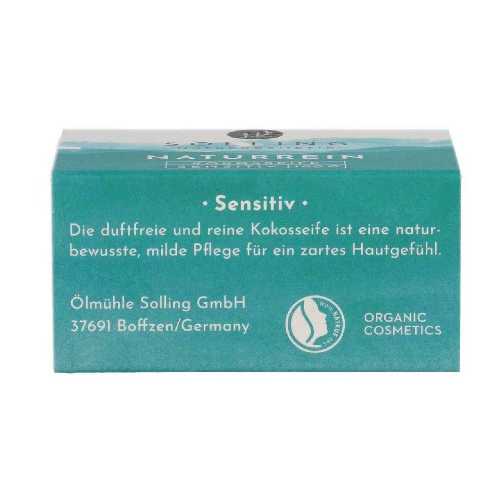 oelmuehle-solling Coconut Soap Bar by Baensch for skin & hair, fragrance free Sonderangebot der Fabrik