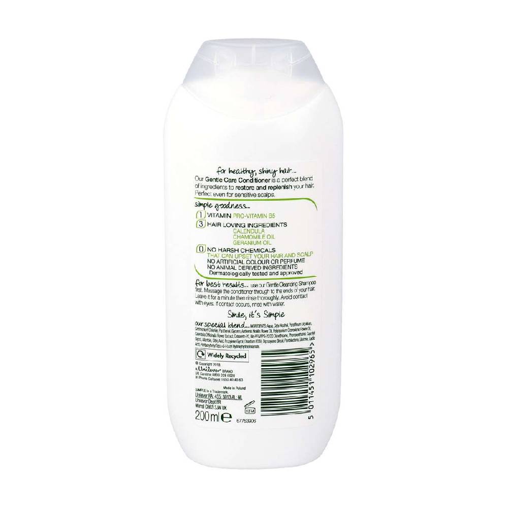 simple Simple Gentle Hair Conditioner Clearance-Verkauf