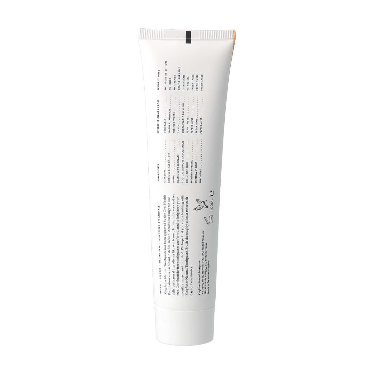 kingfisher Kingfisher Organic Toothpaste with Baking Soda for Whiter Teeth Fabrikverkauf