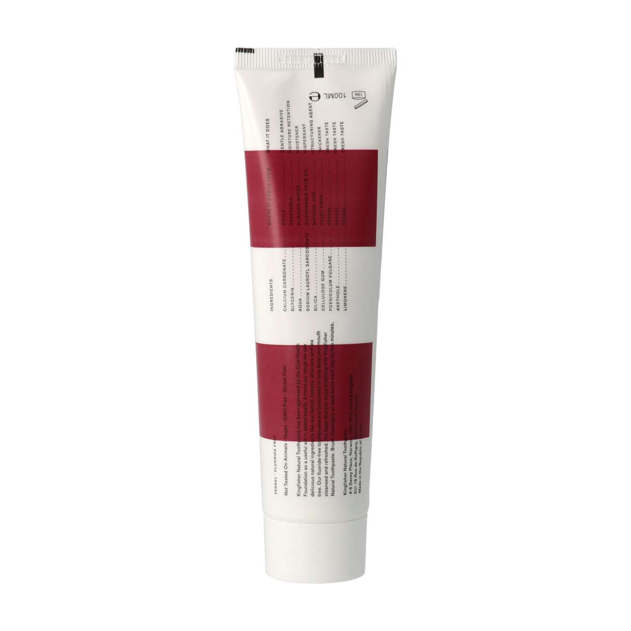 kingfisher KIngfisher Natural Toothpaste Fennel Kostenloser Versand