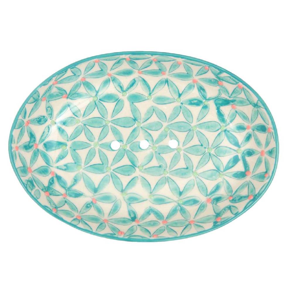 tranquillo Tranquillo ceramic soap dish in attractive retro design