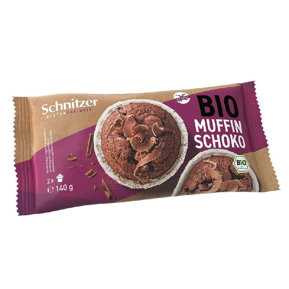 schnitzer Schnitzer Organic Muffin Dark Chocolate, 140 g Hotsell