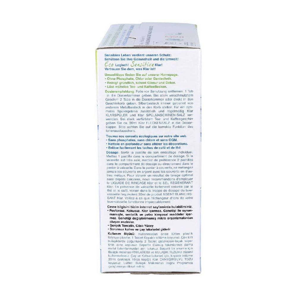 klar Dishwasher Bio-Tabs Osterangebot