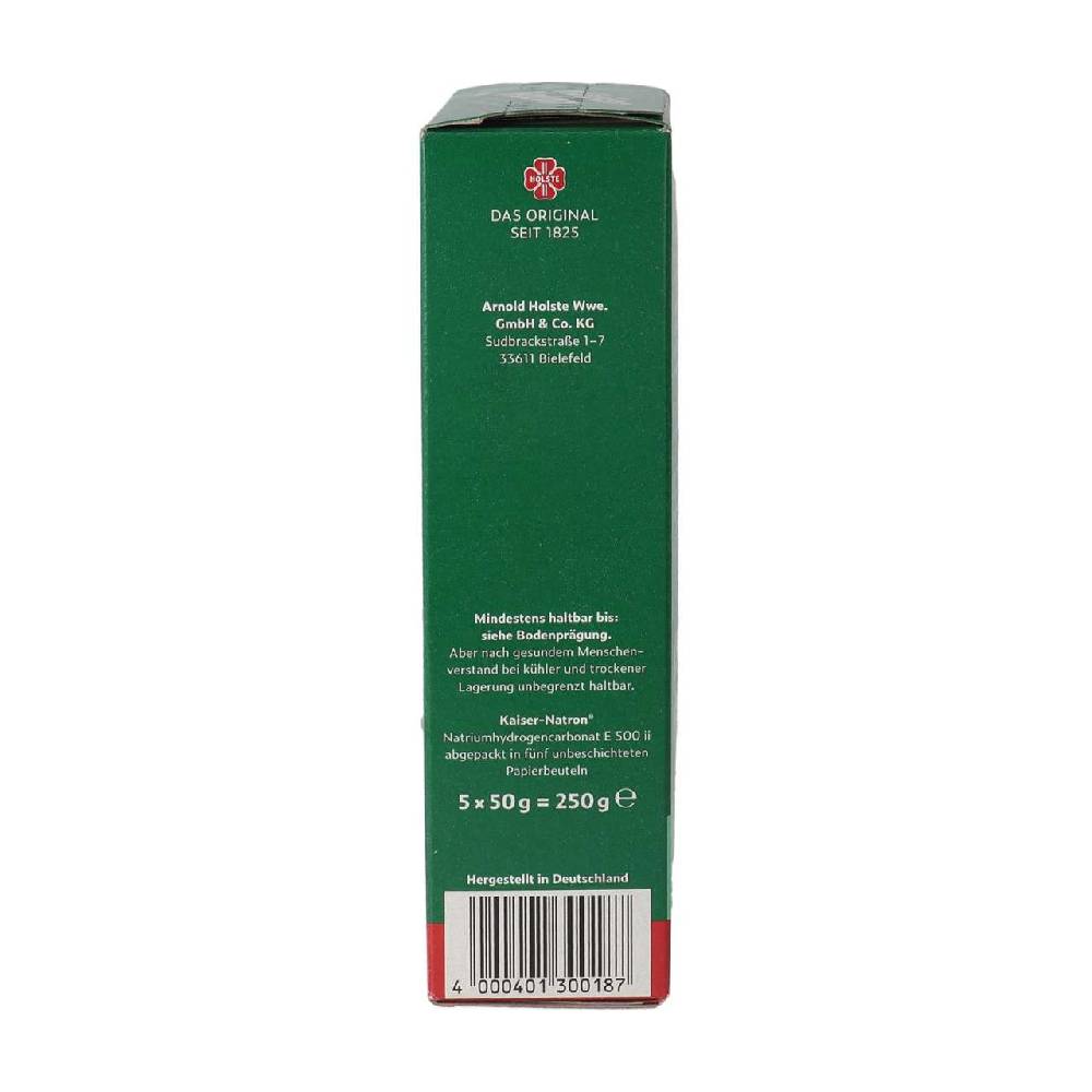 holste Kaiser Natron Baking Soda (6 x 250 grams) Zeitlich begrenztes Angebot