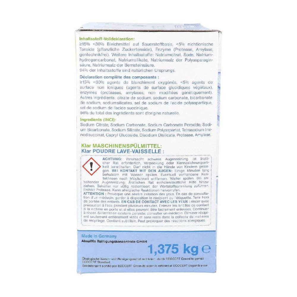 klar Dishwasher Detergent Fragrance Free Bestseller