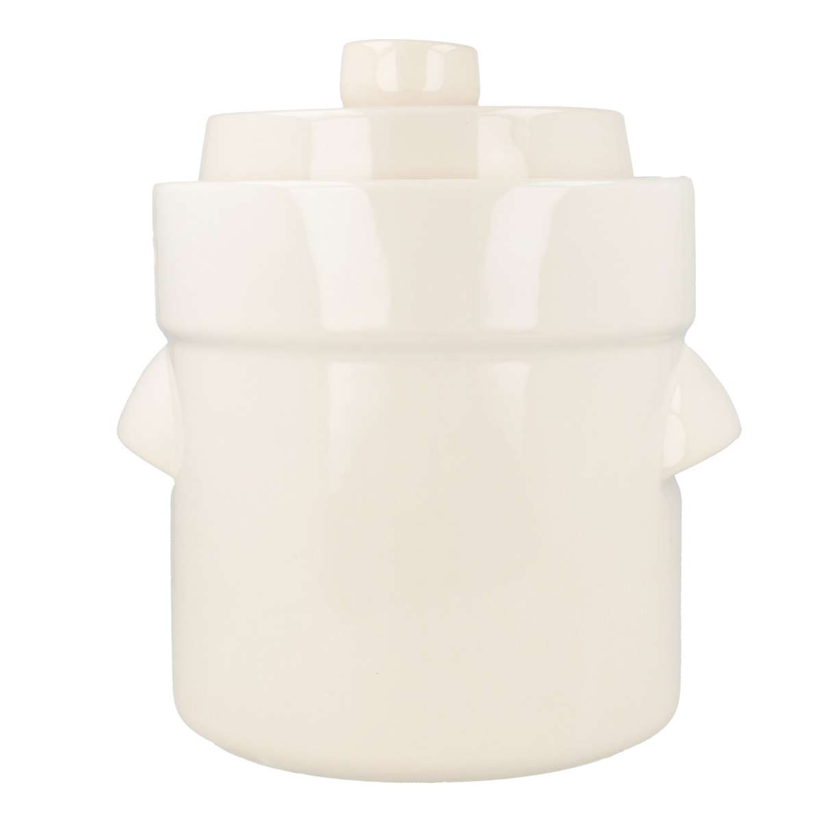 purenature PureNature rum pot/fermenting pot straight, with stone, cream colored Kauf eins, bekomm eins gratis