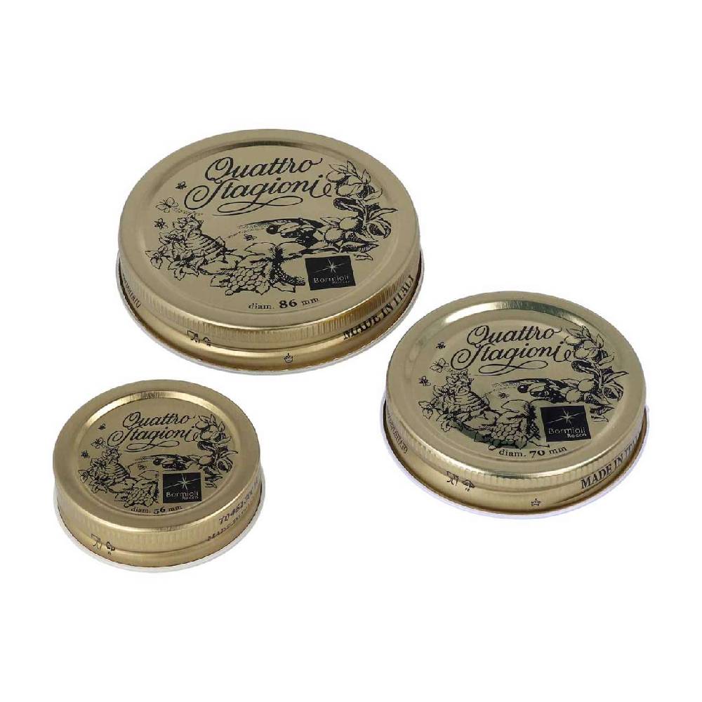 quattro-stagioni Spare Bottle and Glass Jar Lids for Quattro Stagioni in 3 Sizes Tiefpreis
