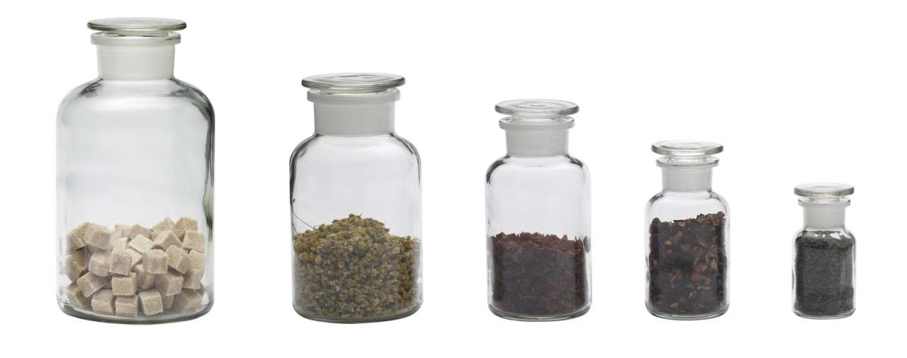 purenature Chemist's Bottles transparent Letzte 3 Tage