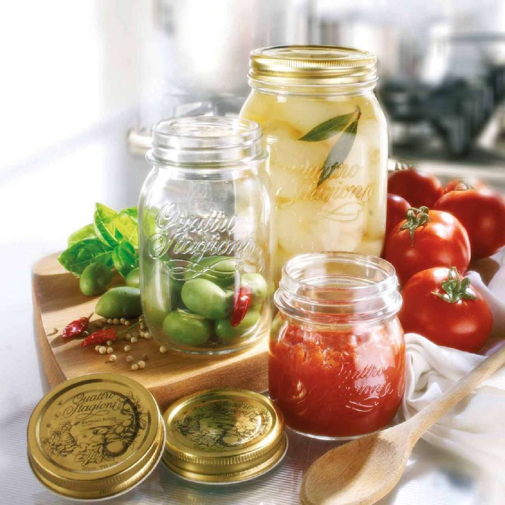 quattro-stagioni Quattro Stagioni Jam Jars with Lids - Twist Off Vacuum Sealed Bis zu 50% Rabatt