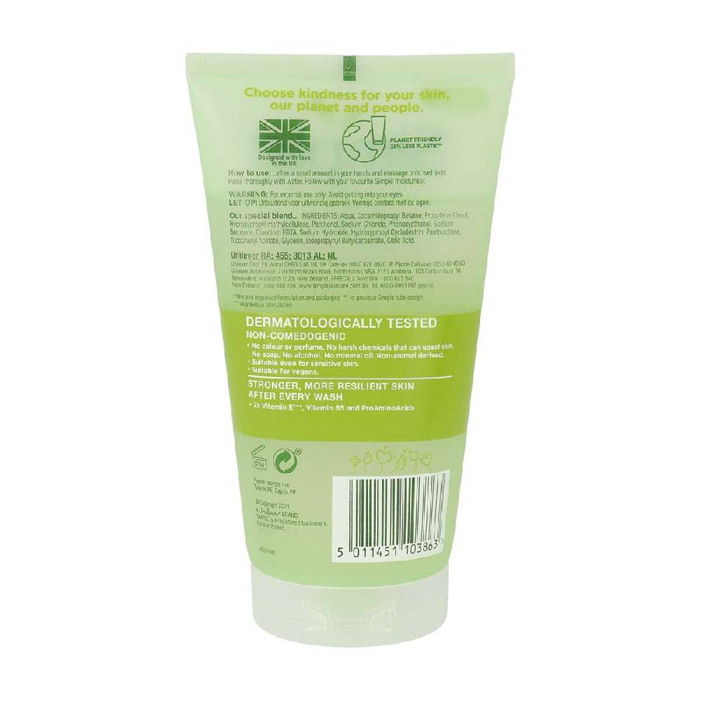 simple Simple Refreshing Facial Wash Gel Neueste Mode