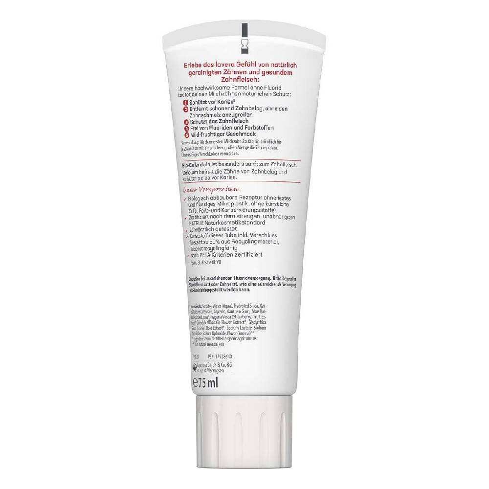 lavera Lavera Toothpaste for Children (strawberry/raspberry) VIP-Rabatte