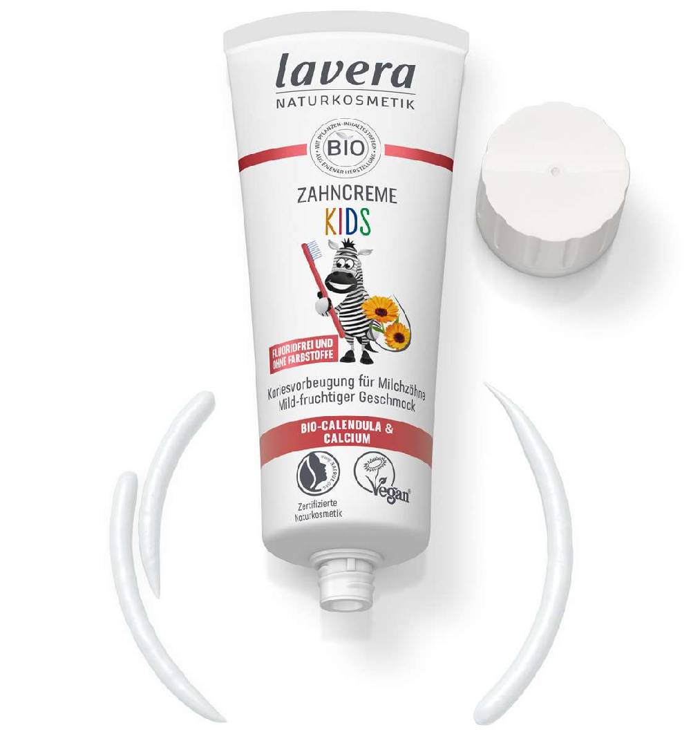 lavera Lavera Toothpaste for Children (strawberry/raspberry) VIP-Rabatte