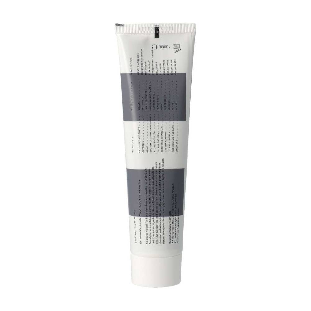 kingfisher Kingfisher toothpaste with activated carbon natural whitening effect, fluoride Black Friday Preise