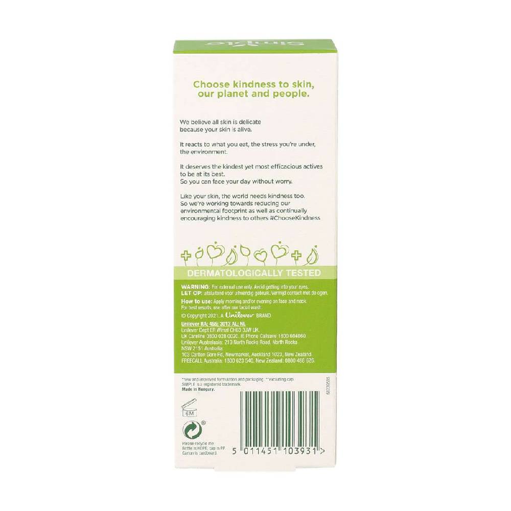 simple Simple Hydrating Light Moisturiser 2025