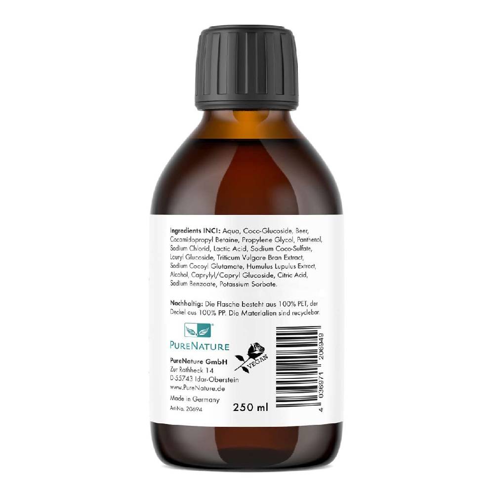 purenature Beer Shampoo Großer Ausverkauf