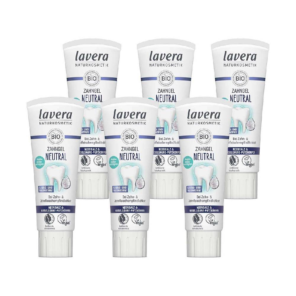 lavera Lavera Neutral Toothpaste (6 x 75 ml) Blitzangebot