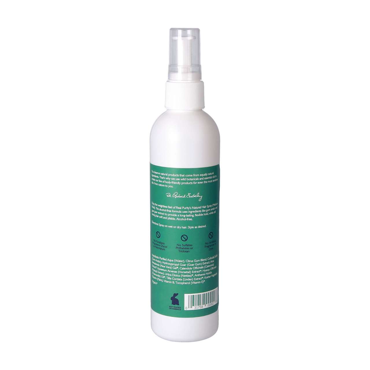 real-purity Real Purity Natural Hairspray – for shiny hair that stays in place Räumungsverkauf