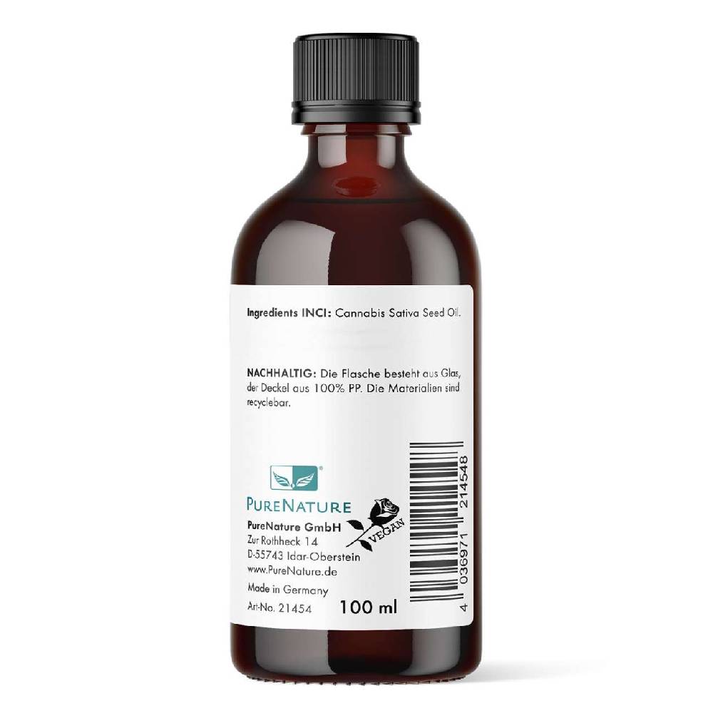 purenature PureNature hemp oil for skin and hair - cold pressed Bis zu 65% Rabatt