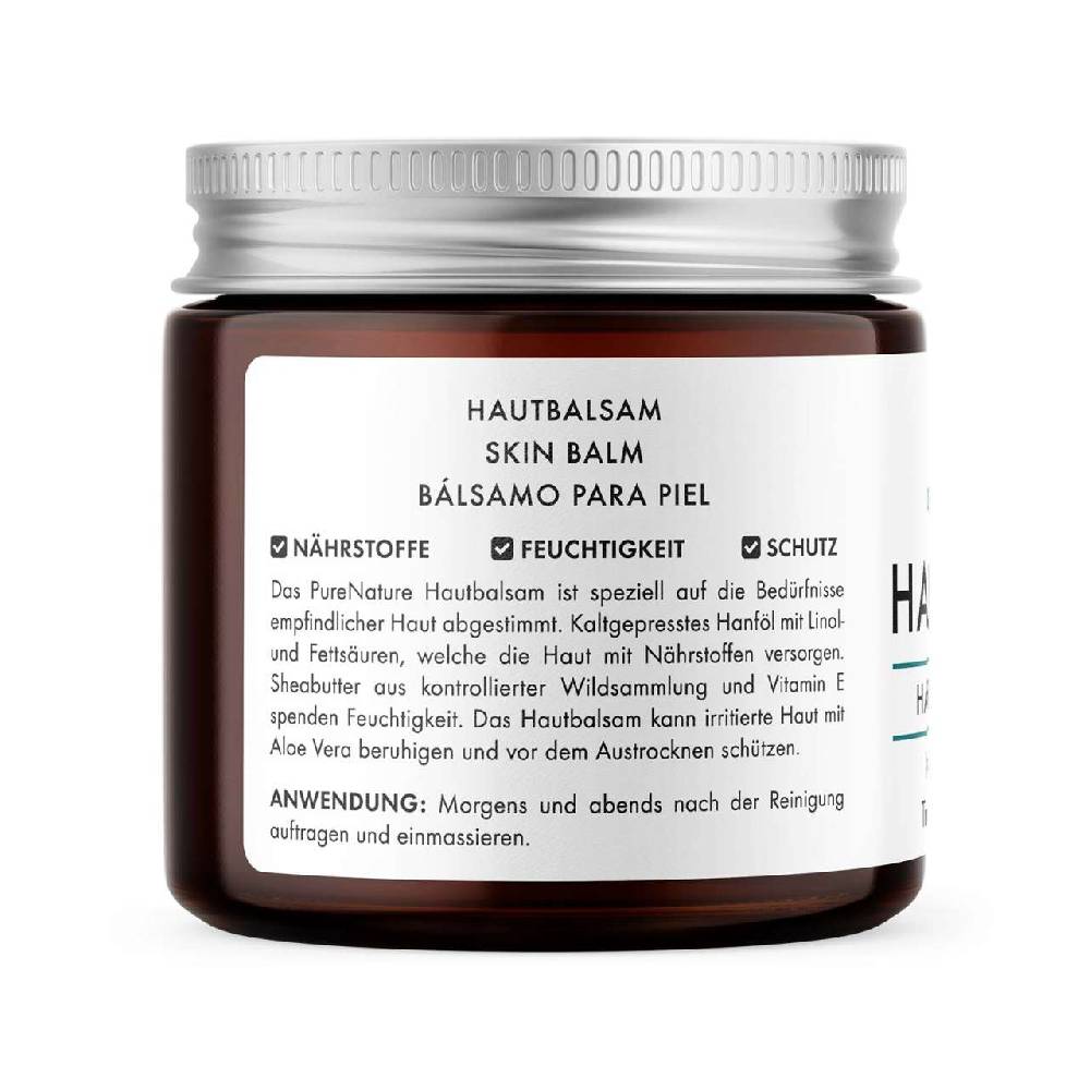 purenature PureNature Skin Balm with Hemp Oil, Shea Butter & Aloe Vera Begrenzt auf 3 Tage