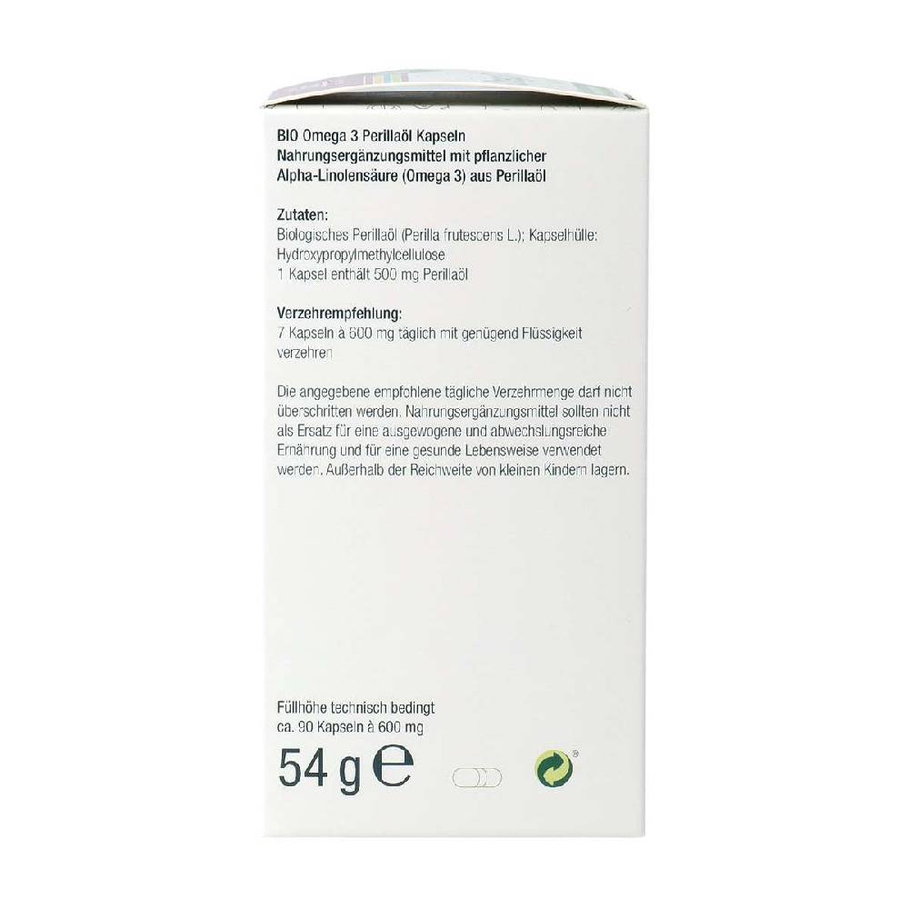 gse Omega 3 organic perilla oil capsules, vegan Kostenloser Versand