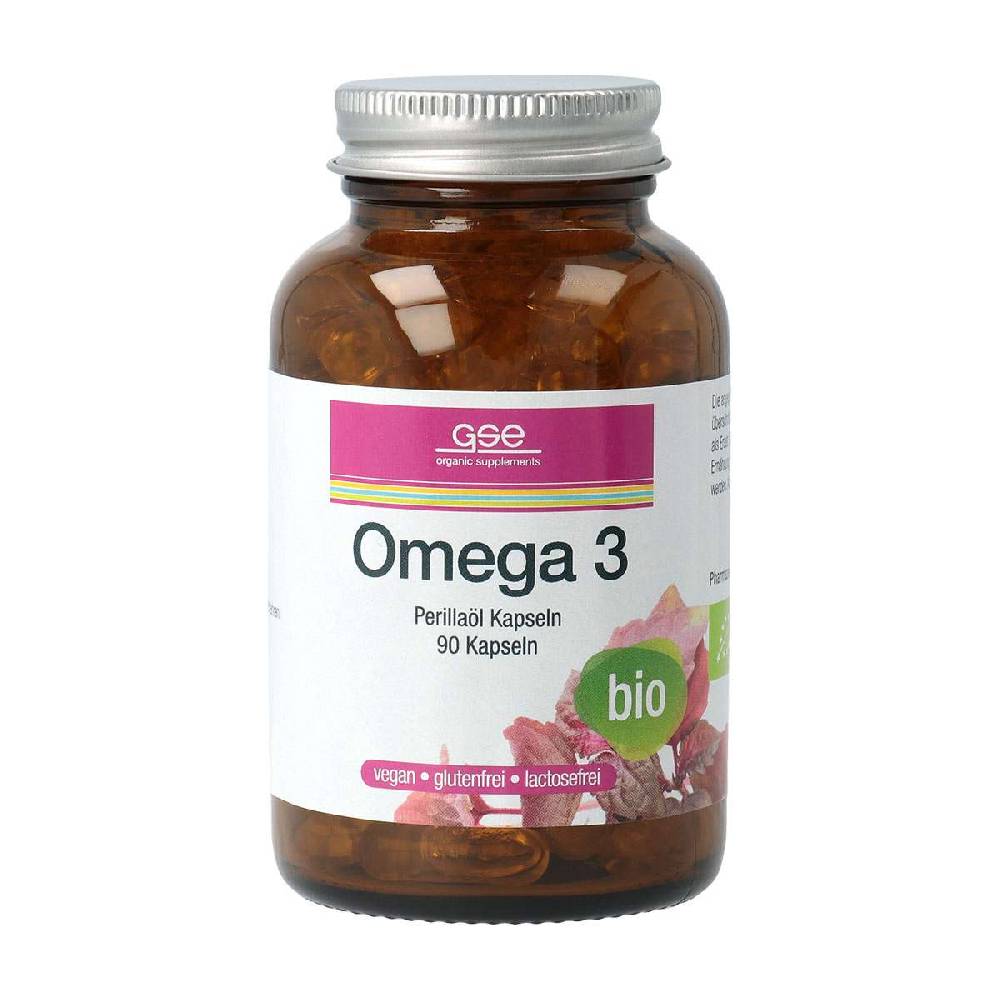gse Omega 3 organic perilla oil capsules, vegan Kostenloser Versand
