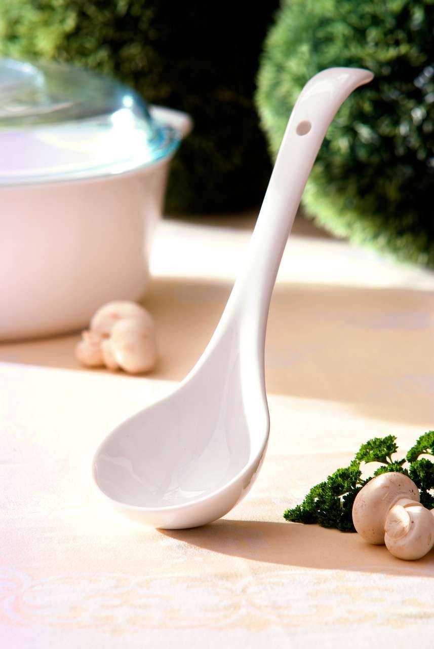 purenature Porcelain Soup Ladle Fabrik Onlineshop