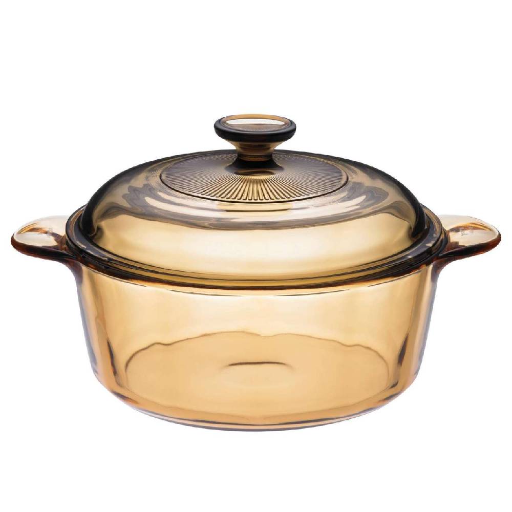 visions Visions Glass Casserole Dish with Lid & Airtight Plastic Cover Sonderangebot