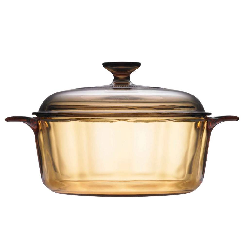 visions Visions Glass Casserole Dish with Lid & Airtight Plastic Cover Sonderangebot