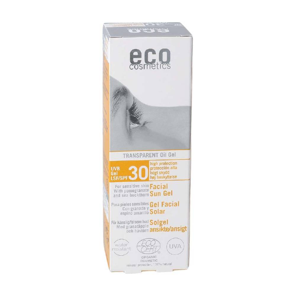 eco-cosmetics Eco Facial Sun Gel SPF 30 oil gel – mineral based sunscreen Versandkostenfrei