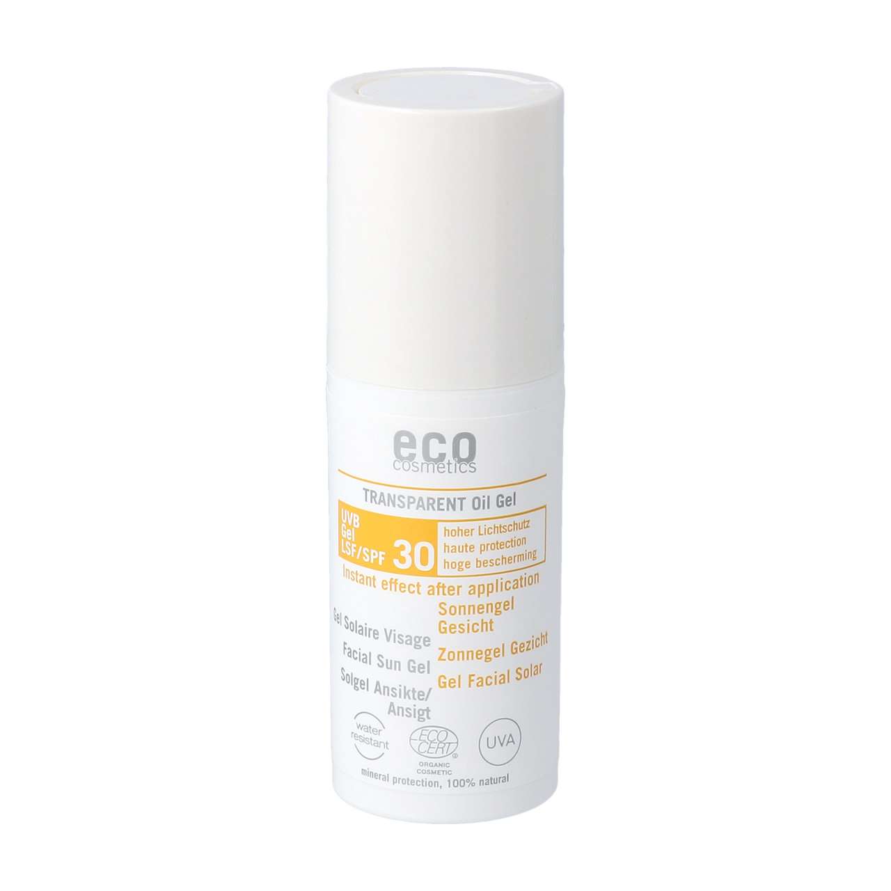 eco-cosmetics Eco Facial Sun Gel SPF 30 oil gel – mineral based sunscreen Versandkostenfrei