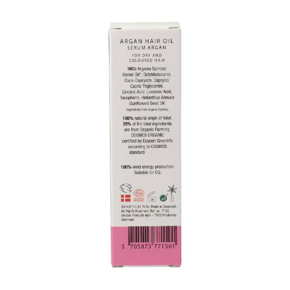 unique Unique Haircare Moroccan Hair Oil - organic certified Argan oil Muttertagsangebot