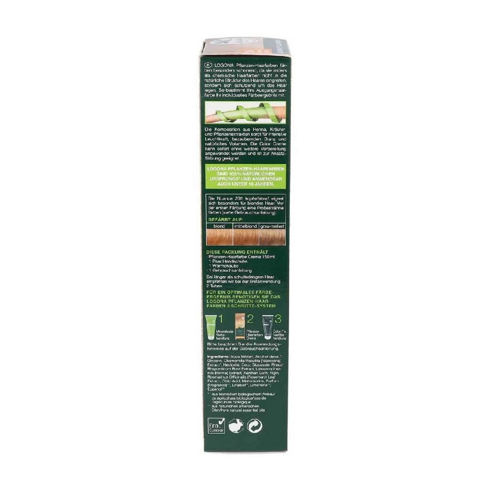 logona Logona Copper Blonde Color Cream for blonde to light brown hair types Sonderangebote