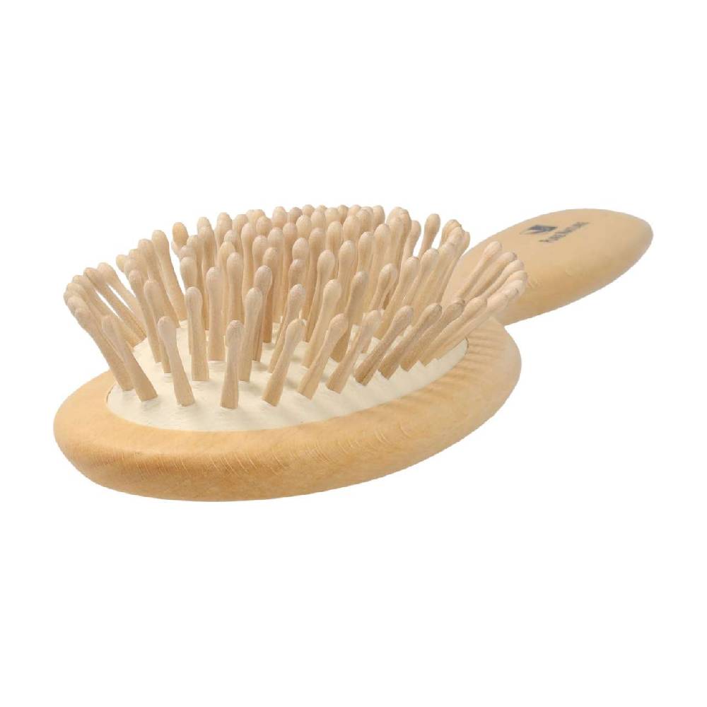 purenature Hairbrush with rounded wood burls Im Verkauf