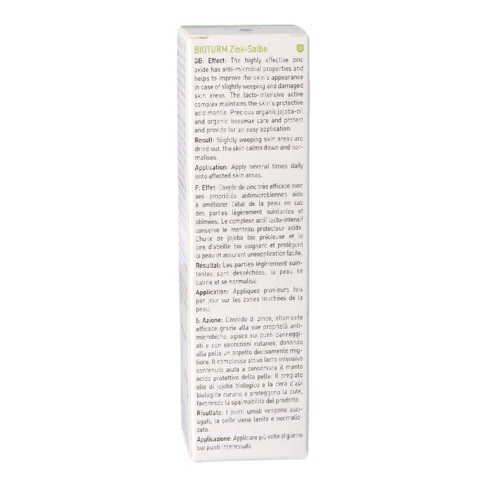 bioturm Zinc Ointment for Skin-Protection Verkauf