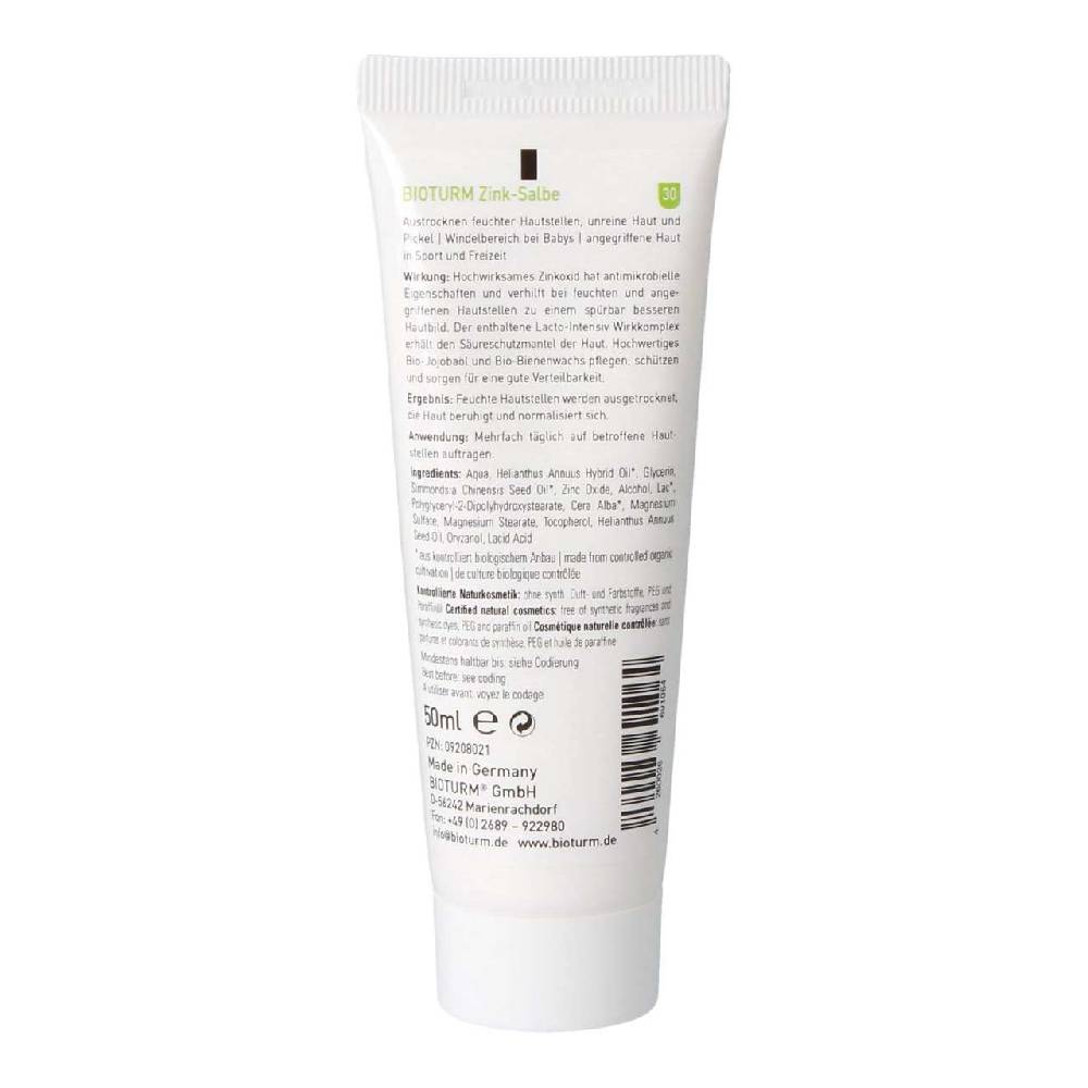 bioturm Zinc Ointment for Skin-Protection Verkauf