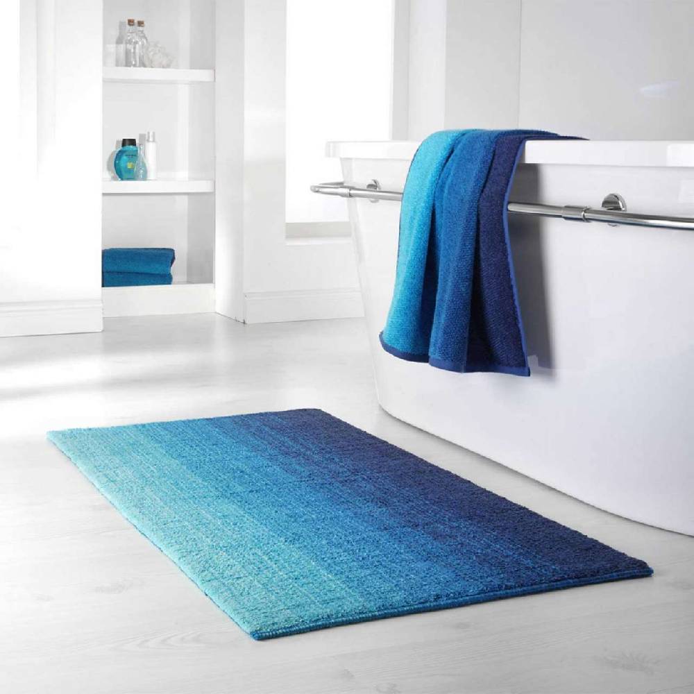 purenature Design bathroom carpet pleasantly soft - Attractive colour gradient optics Neuheiten