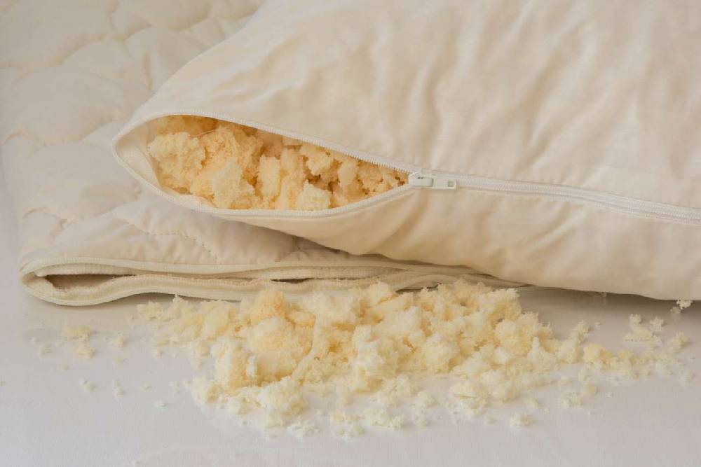 purenature PureNature latex flock pillow with quilted organic cotton cover Bestseller