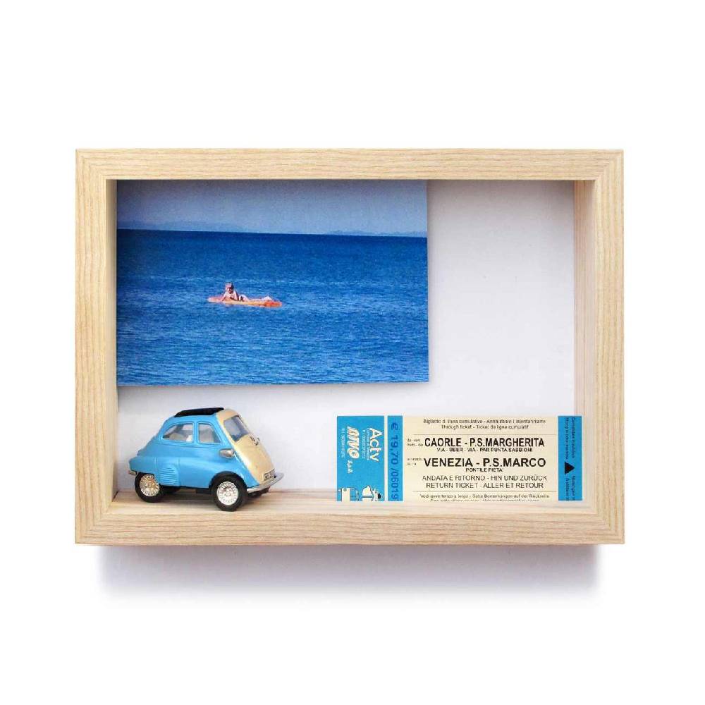 side-by-side Side by Side picture frame for postcards & to complete with decoration Meist gekauft