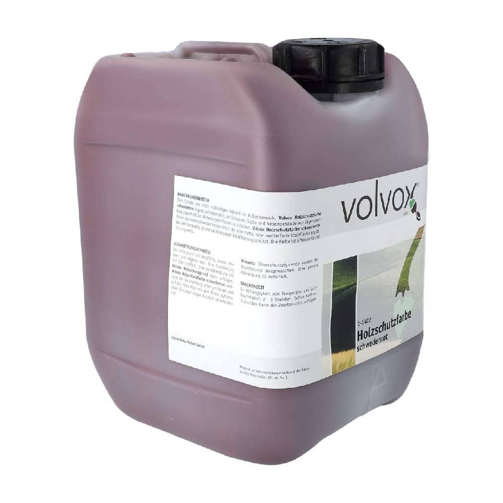 volvox Wood Protection Paint Sweden Red Fabrik Onlineshop