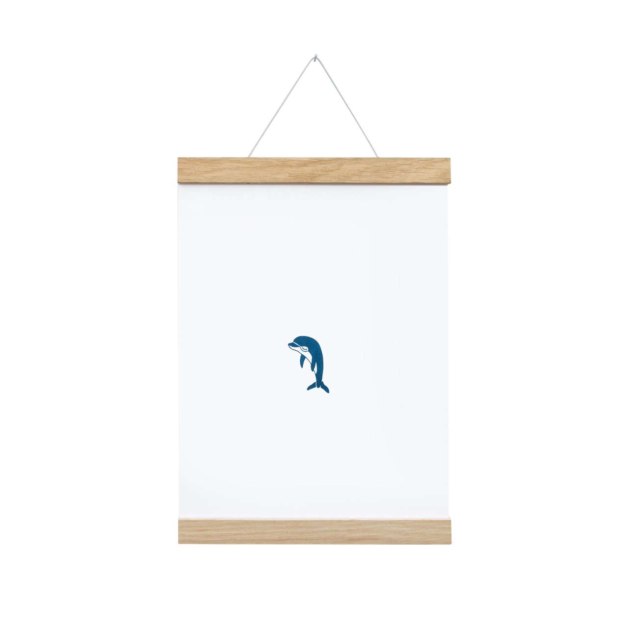 side-by-side Side by Side - Magnetic Poster Strip Light Oak - for DIN A4 Formats Valentinstagsangebot