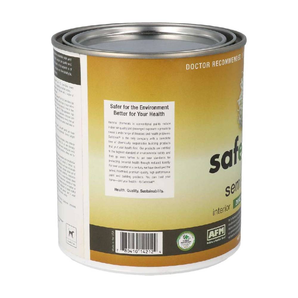 afm Safecoat Semi-Gloss Paint (White) - zero VOC VIP-Rabatte