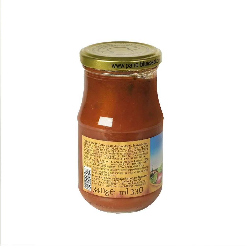 natura-toscana Organic tomato sauce with basil for delicious pasta or pizza Riesige Ersparnisse