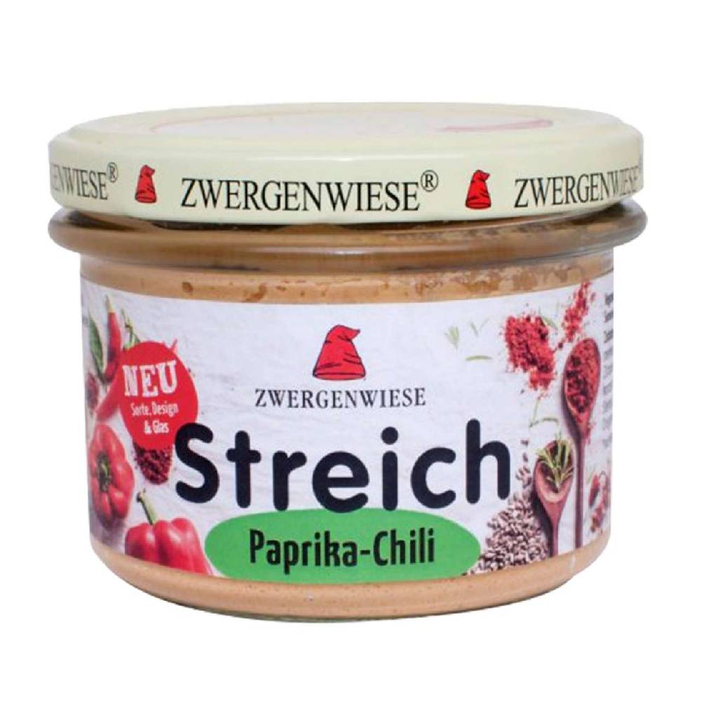 zwergenwiese Zwergenwiese Organic Paprika Chili Spread, 180 g Kostenlose Rückgabe