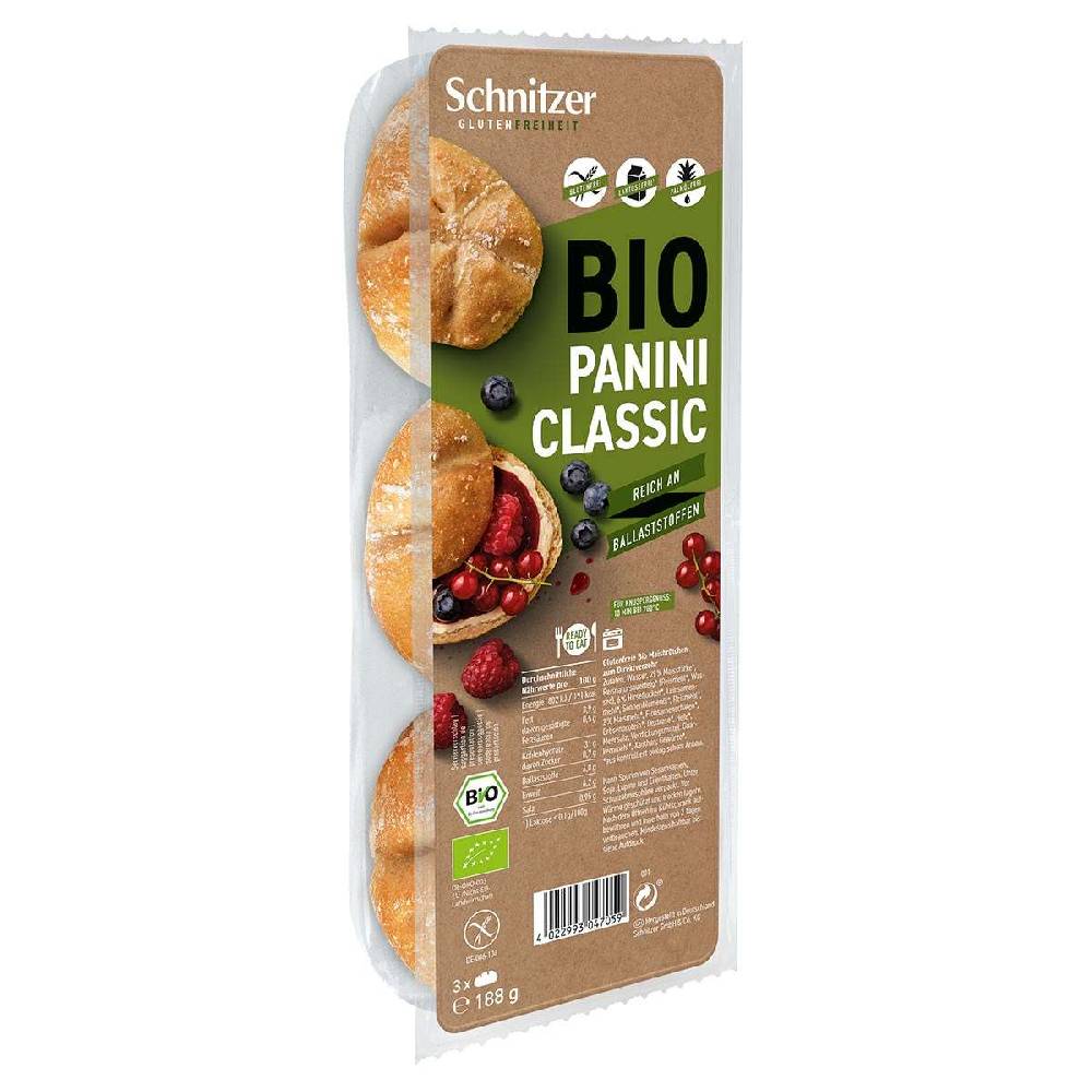 schnitzer Schnitzer gluten-free bread rolls Panini Royal for baking