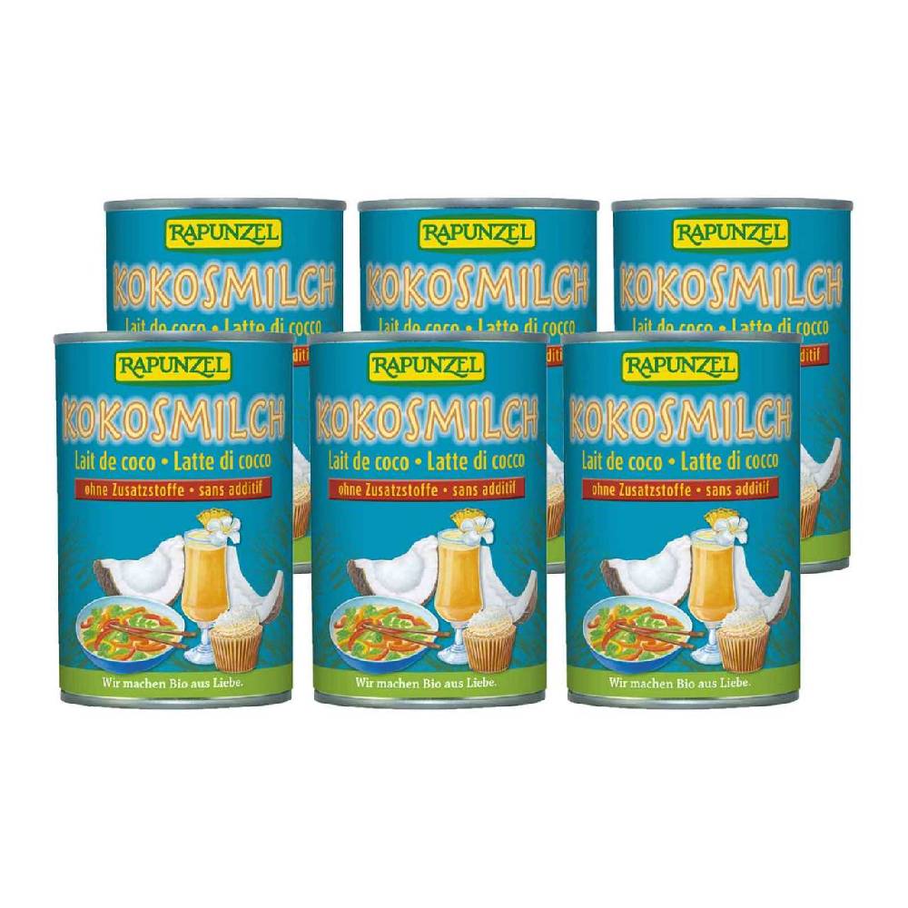 rapunzel Organic Coconut Milk (6-Pack)