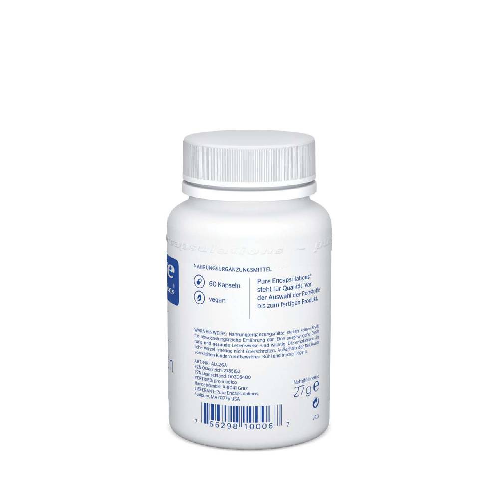 pure-encapsulations Pure Encapsulations L Acetyl Carnitine - with optimal bioavailability 50% Rabatt mit kostenlosem Versand